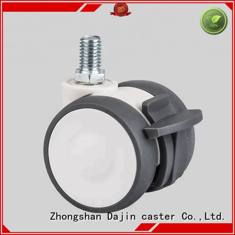 Dajin caster factory-priced casters for hardwood floors low cost for medical bed 1