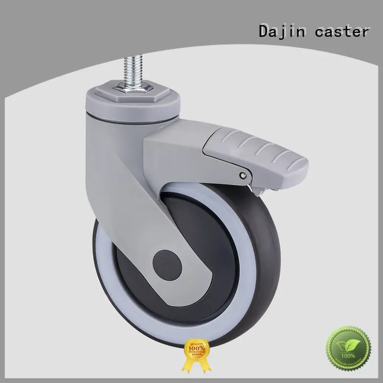 Dajin caster hot-sale threaded stem casters functional for delivery 1