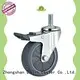 Dajin caster furniture swivel casters tpr for trolleys 1