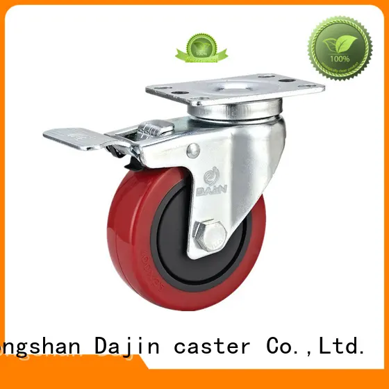 Dajin caster 5 inch swivel casters non-marking for dollies 1