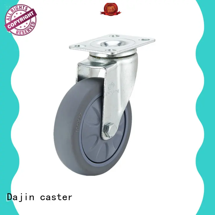 institutional small swivel caster wheels brake for trolleys 1
