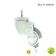 Dajin caster plastic rubber casters trolleys metal-brake 1