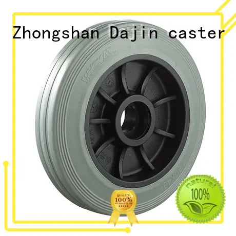 Dajin caster heavy duty adjustable casters cheapest factory price for trolley 1