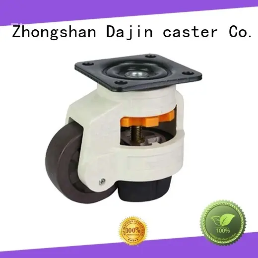 Dajin caster adjustable leveling casters nylon medical equipment 1