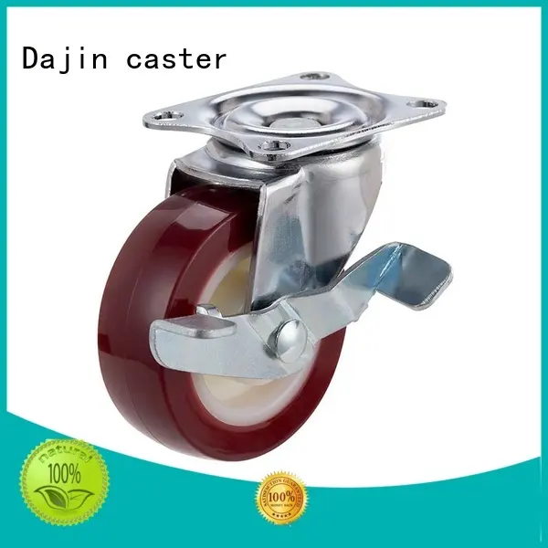 fixed light duty castors rubber for wholesale 1