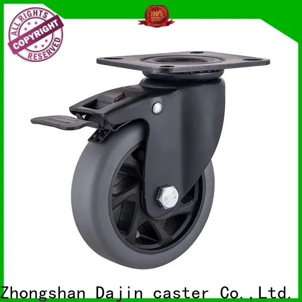 Dajin caster fixed heavy duty swivel casters double for car 1