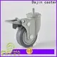 Dajin caster non-marking rubber casters swivel for-dollies 1