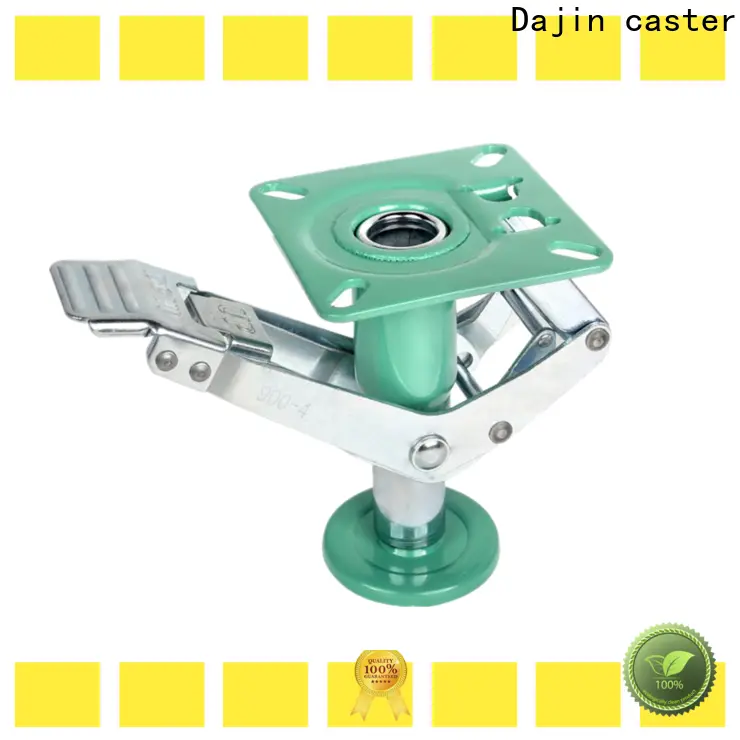 hielastic caster floor lock side style 1