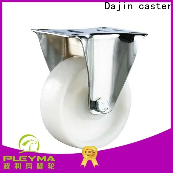Dajin caster plastic light duty castors plate wholesale 1