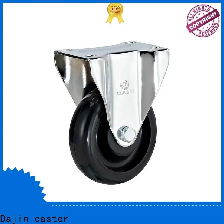 Dajin caster nonmarking anti-static caster plated trolleys 1