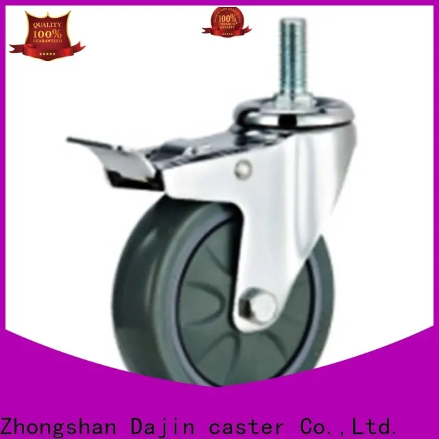 Dajin caster duty medium duty caster wheels bearing fro rack 1