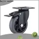 orange heavy duty gate wheel metal brake 1