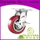 Dajin caster industrial heavy duty castors hand metal brake 1