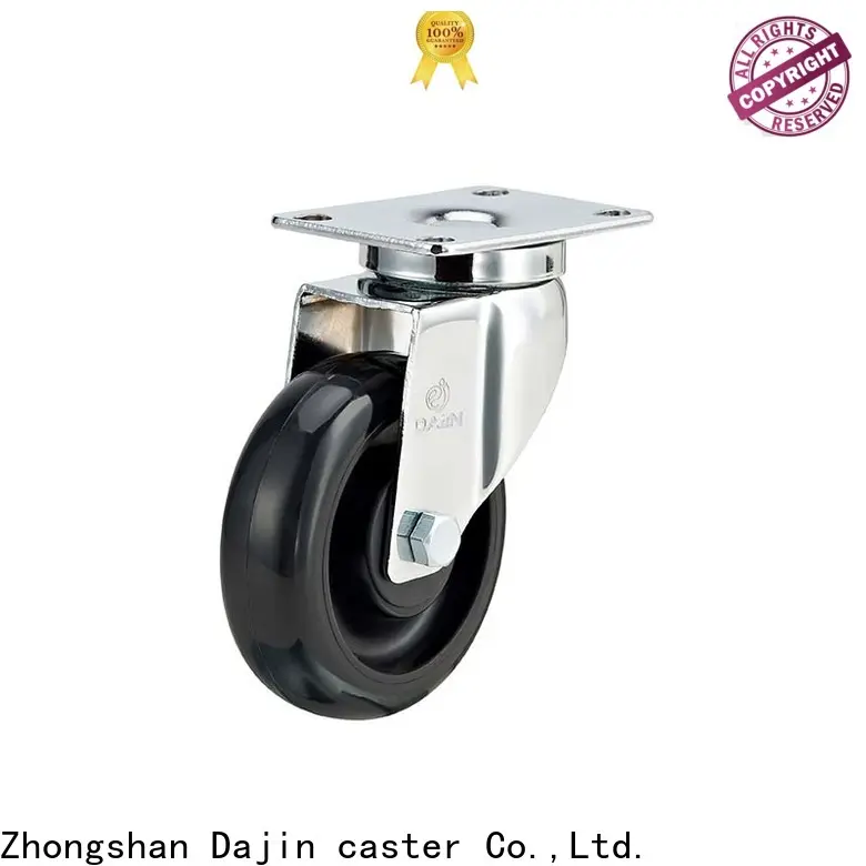 black anti static wheel thread food service carts 1