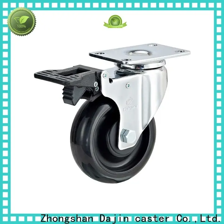 Dajin caster rigid esd wheels plated precision equipment1 1