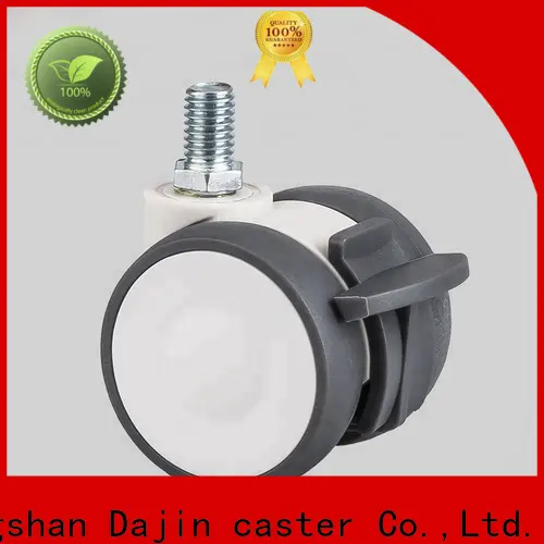 Dajin caster shopping cart casters low cost for medical bed 1