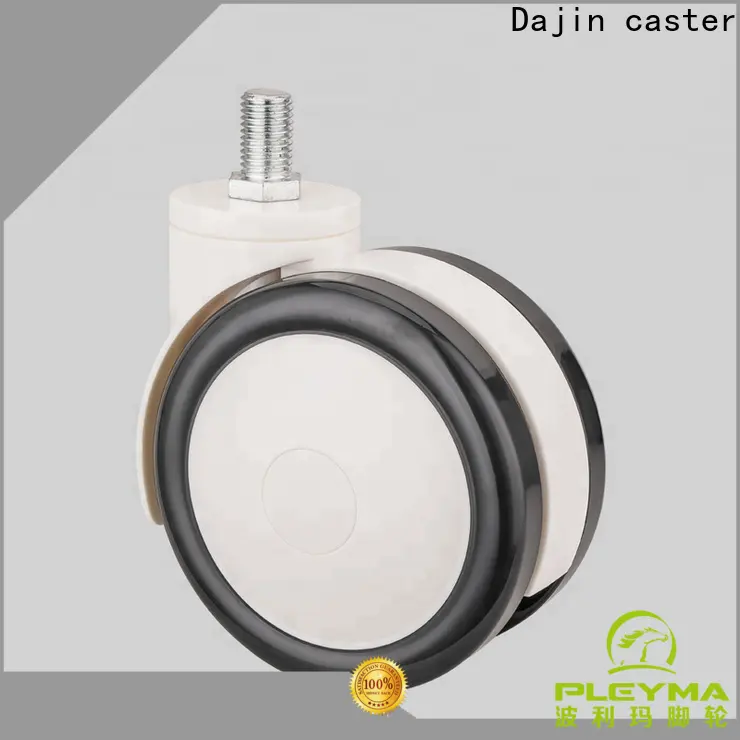 Dajin caster industrial caster wheels with brakes top brand for trolley1 1