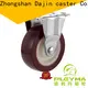 Dajin caster pu caster wheel brake for sale 1