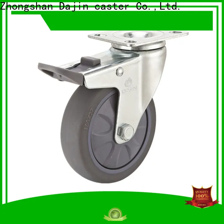 Dajin caster small swivel casters polyurethane for dollies 1