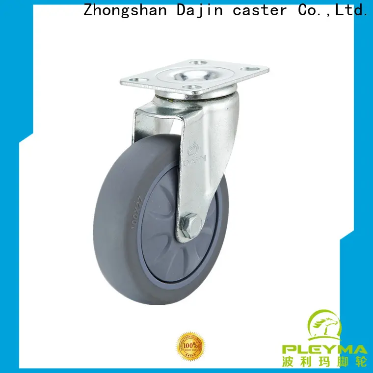 Dajin caster 3 inch swivel casters thread for trolleys 1