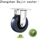 Dajin caster orange heavy duty castors brake bakery racks 1