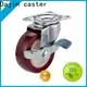 Dajin caster polyurethane wheels brake wholesale 1