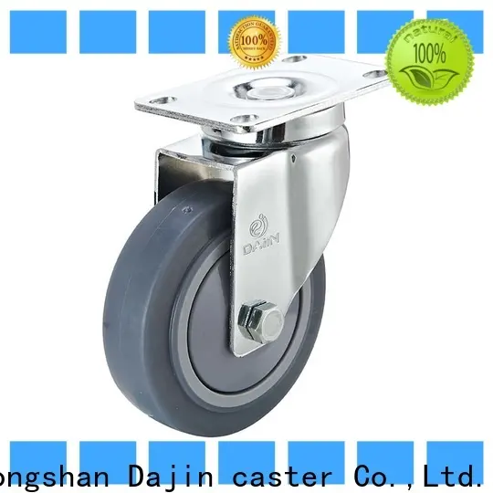 high quality 5 inch swivel caster with brake polyurethane for dollies 1