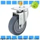 high quality 5 inch swivel caster with brake polyurethane for dollies 1