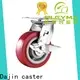 Dajin caster heavy duty caster total metal brake 1