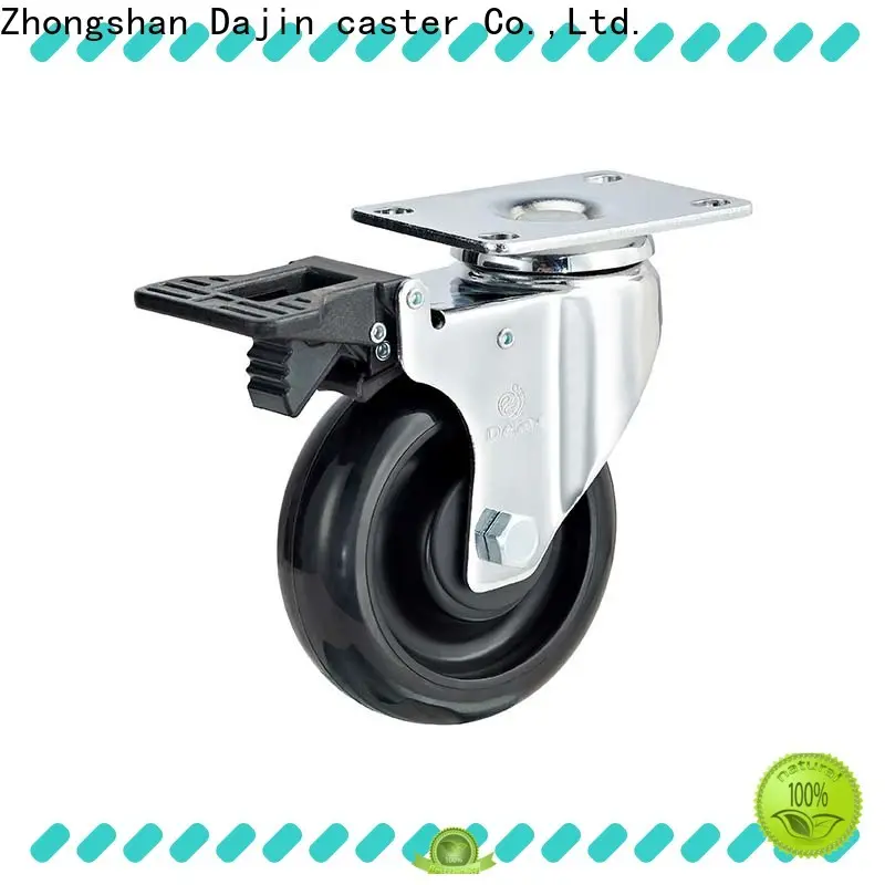 Dajin caster nonmarking anti static castors inch precision equipment 1