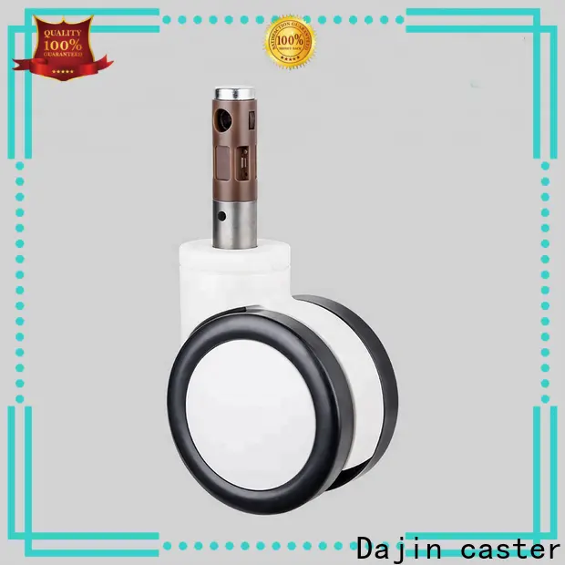 Dajin caster good-quality low profile furniture casters top brand for medical bed 1