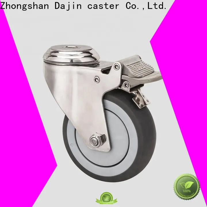 Dajin caster industrial casters with brakes top brand for furnishings 1