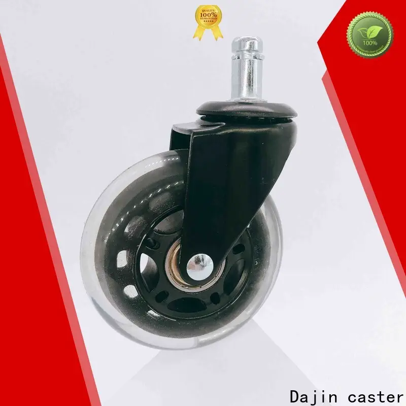 Caster Wheels 50mm Red Polyurethane Threaded Stem Swivel PU Low Profile Caster Wheel1 1