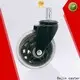 Caster Wheels 50mm Red Polyurethane Threaded Stem Swivel PU Low Profile Caster Wheel1 1