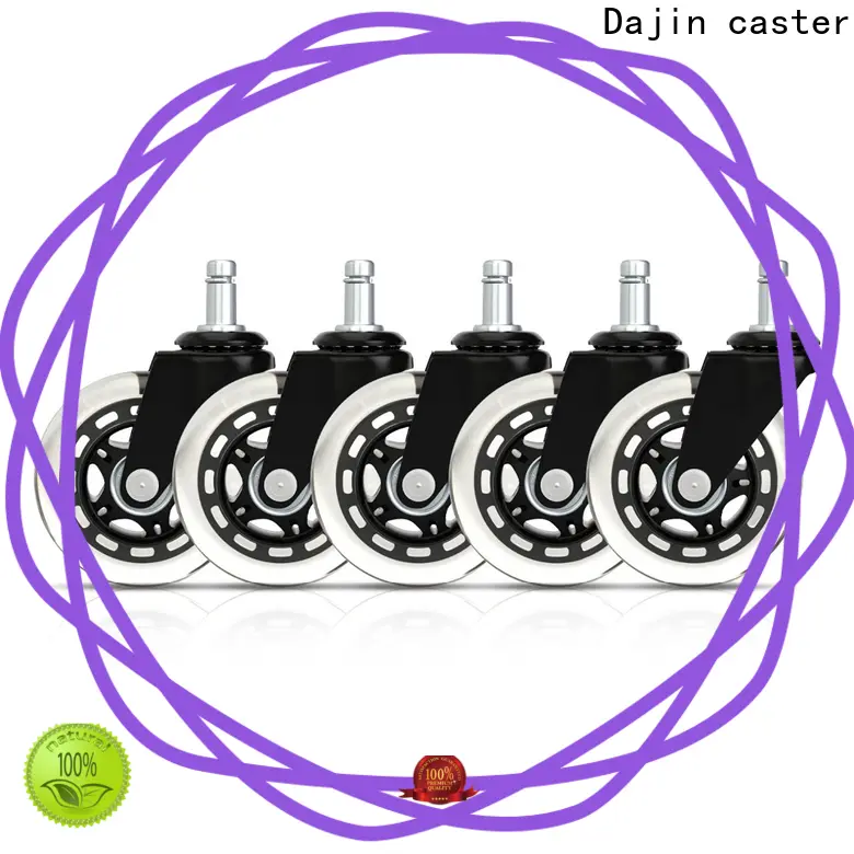 Dajin caster transparent 76mm rollerblade wheels roller at discount 1