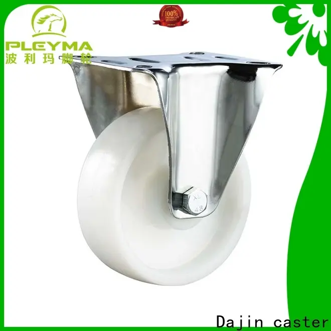 Dajin caster pp light duty castors rubber wholesale 1