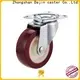 Dajin caster pu polyurethane wheels brake for wholesale 1