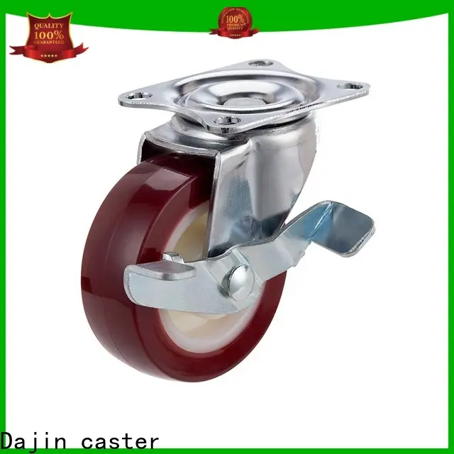 Dajin caster light duty castors brake for sale 1