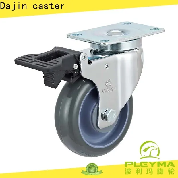 Dajin caster hot-sale 5 inch swivel casters carts for dollies 1