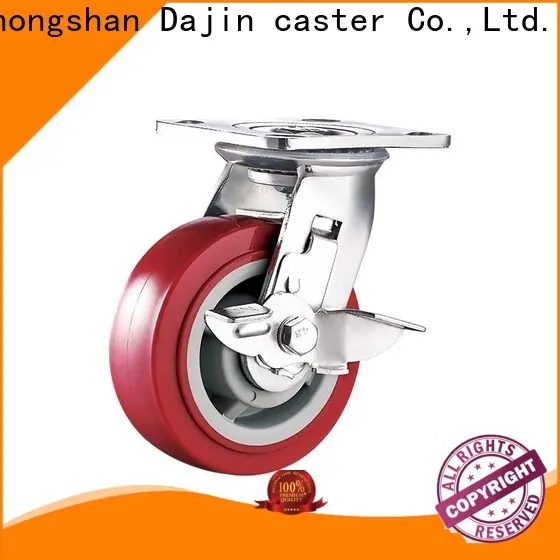 Dajin caster duty 5 inch heavy duty casters nylon for machine 1