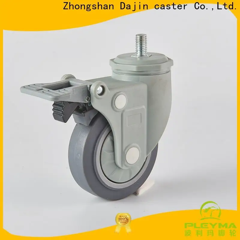 Dajin caster plastic caster wheels trolleys double ball 1