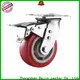 fixed heavy duty castors hand metal brake 1