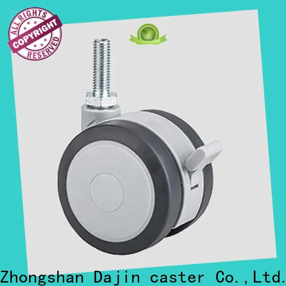 Dajin caster factory-priced low profile furniture casters functional for furnishings 1