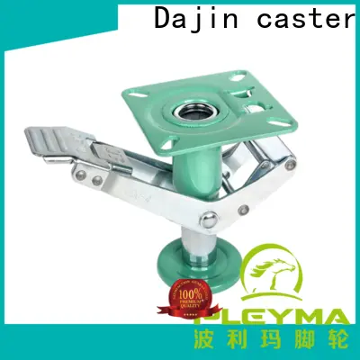 Dajin caster caster floor lock low cost pu 1