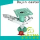 Dajin caster caster floor lock low cost pu 1