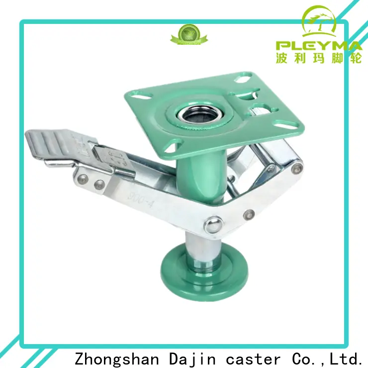 hielastic caster floor lock low cost pu 1