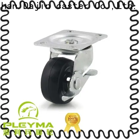 Dajin caster pu caster wheel brake wholesale 1