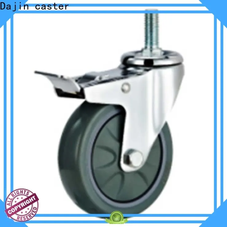 Dajin caster medium duty swivel casters swivel fro rack 1