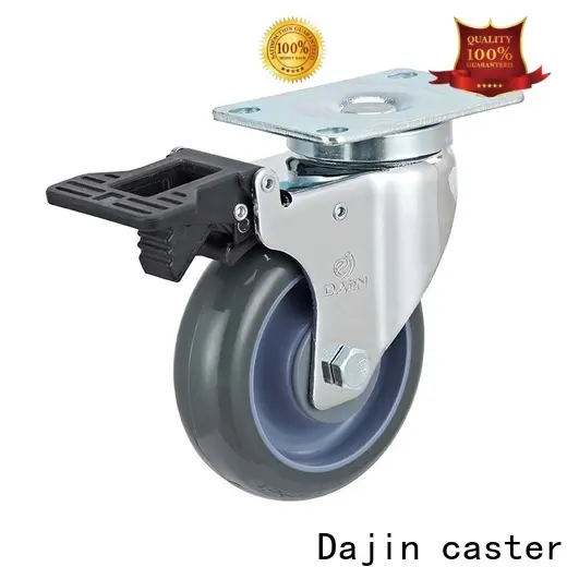 Dajin caster 3 inch swivel casters non-marking fro rack 1
