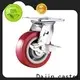 Dajin caster heavy duty castors box metal brake 1